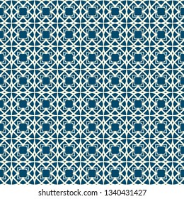 Geometric Pattern. Seamless Texture Color Background. Element For Design. Vector Illustration. Silver blue color.