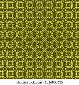 Geometric Pattern. Seamless Texture Green colorColor Background. Vector illustration.
