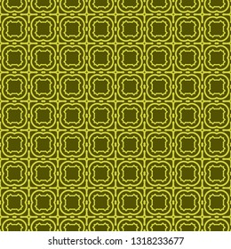 Geometric Pattern. Seamless Texture Green colorColor Background. Vector illustration.