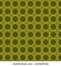 Geometric Pattern. Seamless Texture Green colorColor Background. Vector illustration.