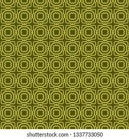 Geometric Pattern. Seamless Texture Green colorColor Background. Vector illustration.