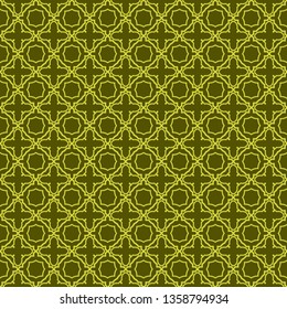 Geometric Pattern. Seamless Texture Green colorColor Background. Vector illustration.