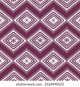 padrão geométrico, padrão sem emenda, ilustração étnica tradicional detalhada de vetor para design de impressão de têxteis