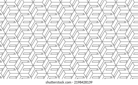 Geometric pattern seamless. Trendy design vector background for web backdrop or paper print. Tile texture.
