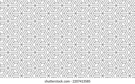 Geometric pattern seamless. Trendy design vector background for web backdrop or paper print. Tile texture.
