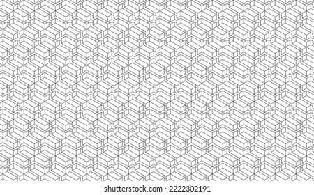 Geometric pattern seamless. Trendy design vector background for web backdrop or paper print. Tile texture.