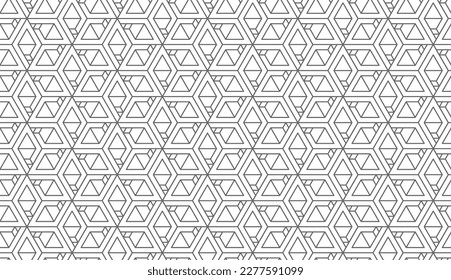 Geometric pattern seamless. Trendy design vector background for web backdrop or paper print. Tile texture.