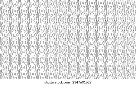 Geometrisches Muster nahtlos. Trendy Design, Vektorhintergrund für Web-Hintergrund oder Papierdruck. Tile Textur.