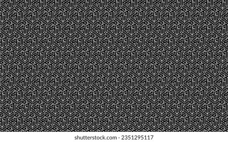 Patrón geométrico sin fisuras. Diseño de moda de fondo vectorial para fondo web o impresión de papel. Textura de mosaico.