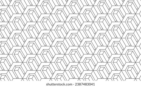 Geometric pattern seamless. Trendy design vector background for web backdrop or paper print. Tile texture.