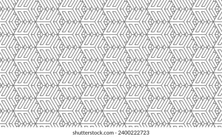 Geometric pattern seamless. Trendy design vector background for web backdrop or paper print. Tile texture.