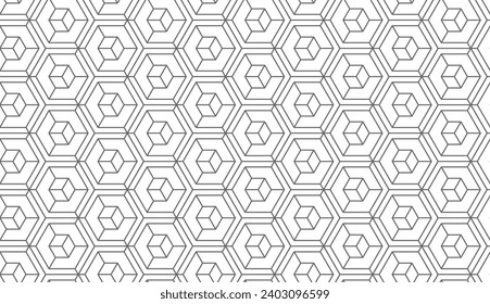 Geometric pattern seamless. Trendy design vector background for web backdrop or paper print. Tile texture.