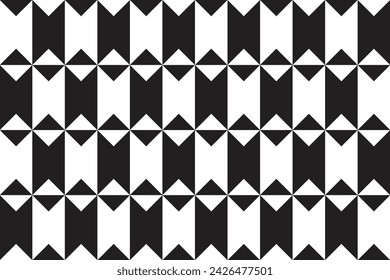 Patrón geométrico sin fisuras. Fondo vectorial de diseño de moda para telón de fondo web o impresión en papel. Textura de azulejo. ilustración