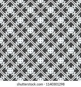 Geometric pattern seamless vector abstract line hipster fashion design geometrical print triangle background illustration. Geometry monochrome stylish tile backdrop print fabric wallpaper decoration