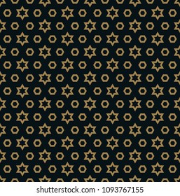 The geometric pattern. Seamless vector background.