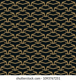 The geometric pattern. Seamless vector background.