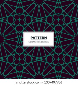 The geometric pattern. Seamless vector background. Graphic modern pattern.