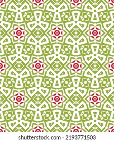 Geometric pattern. Seamless vector background. Ethnic graphic design.