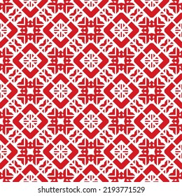 Geometric pattern. Seamless vector background. Ethnic graphic design.