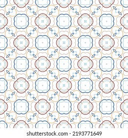 Geometric pattern. Seamless vector background. Ethnic graphic design.