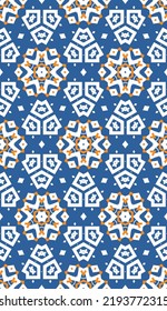 Geometric pattern. Seamless vector background. Ethnic graphic design.