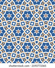 Geometric pattern. Seamless vector background. Ethnic graphic design.