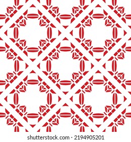 Geometric pattern. Seamless vector background. Ethnic graphic design.