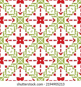Geometric pattern. Seamless vector background. Ethnic graphic design.