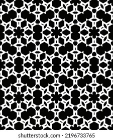 Geometric pattern. Seamless vector background. Ethnic graphic design.