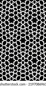 Geometric pattern. Seamless vector background. Ethnic graphic design.