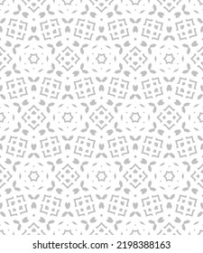 Geometric pattern. Seamless vector background. Ethnic graphic design.
