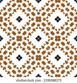 Geometric pattern. Seamless vector background. Ethnic graphic design.