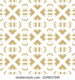 Geometric pattern. Seamless vector background. Ethnic graphic design.