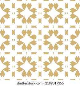 Geometric pattern. Seamless vector background. Ethnic graphic design.