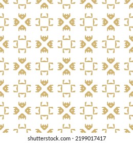 Geometric pattern. Seamless vector background. Ethnic graphic design.
