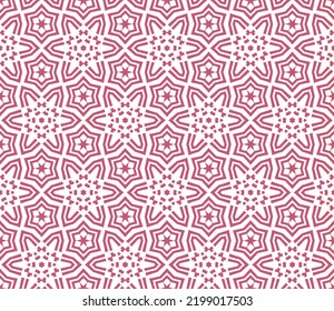 Geometric pattern. Seamless vector background. Ethnic graphic design.