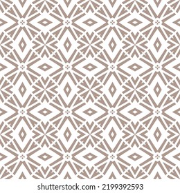 Geometric pattern. Seamless vector background. Ethnic graphic design.