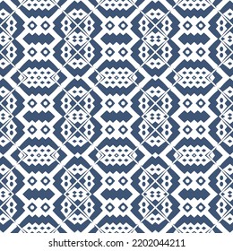 Geometric pattern. Seamless vector background. Ethnic graphic design.