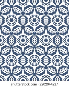 Geometric pattern. Seamless vector background. Ethnic graphic design.