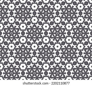 Geometric pattern. Seamless vector background. Ethnic graphic design.