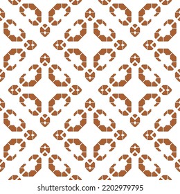 Geometric pattern. Seamless vector background. Ethnic graphic design.