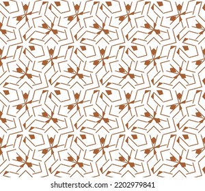 Geometric pattern. Seamless vector background. Ethnic graphic design.