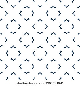 Geometric pattern. Seamless vector background. Ethnic graphic design.