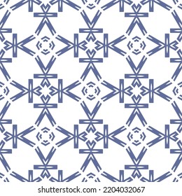 Geometric pattern. Seamless vector background. Ethnic graphic design.