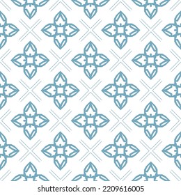 Geometric pattern. Seamless vector background. Ethnic graphic design.