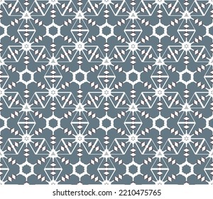 Geometric pattern. Seamless vector background. Ethnic graphic design.