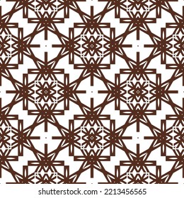 Geometric pattern. Seamless vector background. Ethnic graphic design.