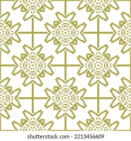 Geometric pattern. Seamless vector background. Ethnic graphic design.