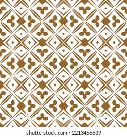 Geometric pattern. Seamless vector background. Ethnic graphic design.