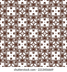 Geometric pattern. Seamless vector background. Ethnic graphic design.